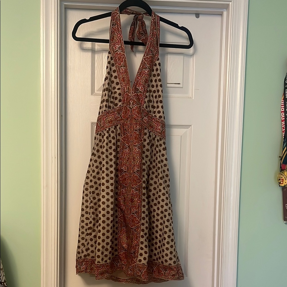 Halter BCBG dress